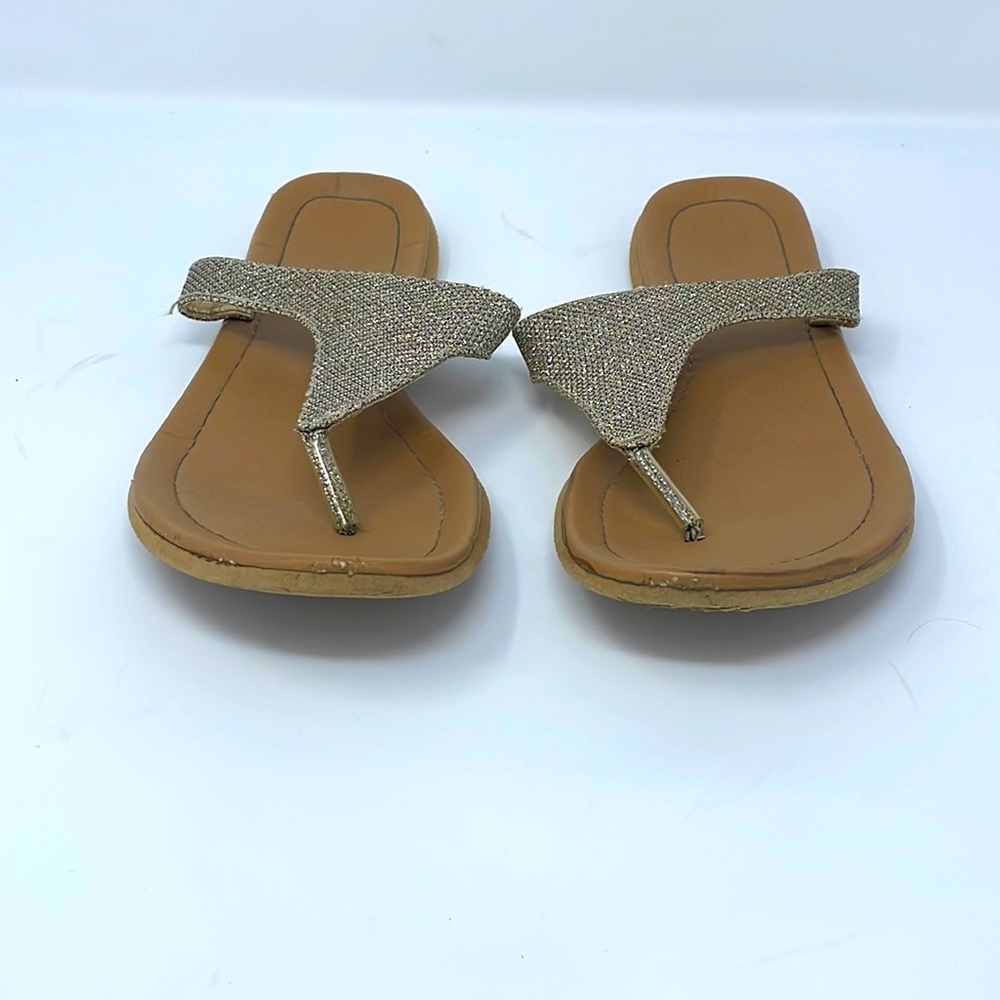 Women’s Sparkly Slip-On Sandals